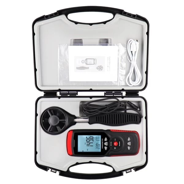 Professional Anemometer With Datalogger Measures Wind Temperature Humidity - Image 8