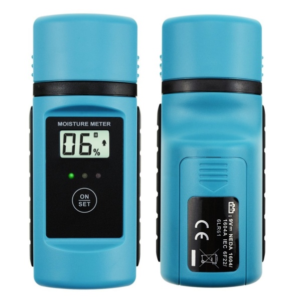 Digital 2 Pin Moisture Meter Wood / Sawn Timber / Paper / Plaster - Image 7