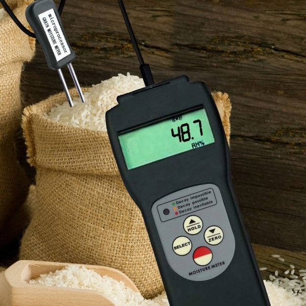 Digital Grain Moisture Meter Probe Type 36 Types Of Grains 6~30% With RS232 Interface - Image 13
