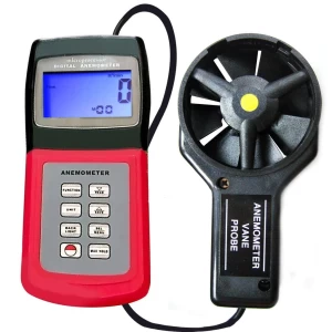 Professional Digital 3 Range Thermo Anemometer