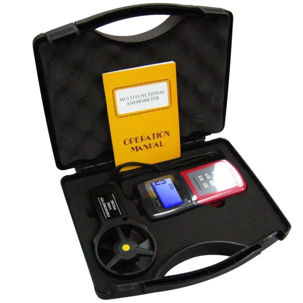 Professional Digital 3 Range Thermo Anemometer - Image 6