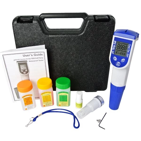 6 in 1 Digital Water Quality Meter pH TDS EC Salinity ORP - Image 5