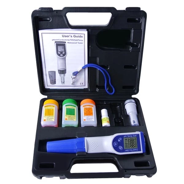6 in 1 Digital Water Quality Meter pH TDS EC Salinity ORP - Image 6