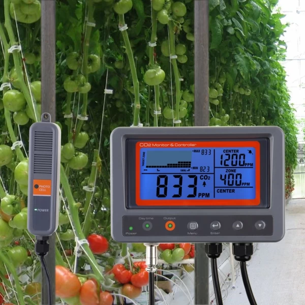 Digital CO2 Carbon Dioxide IAQ Monitor Controller with Relay Function - Image 12