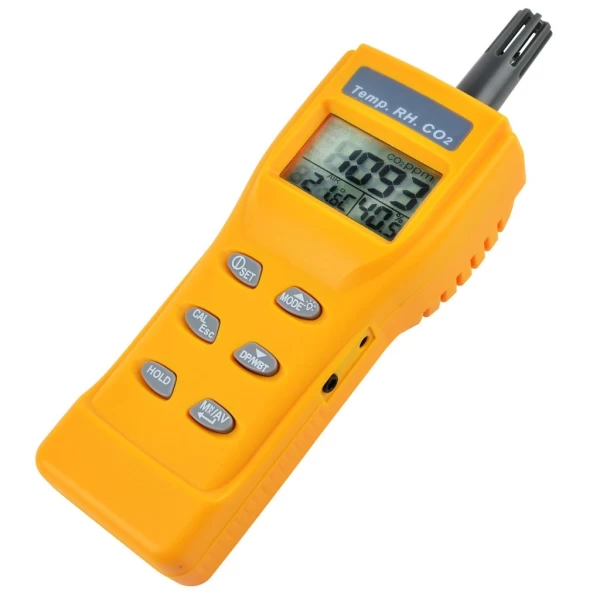 Digital Indoor CO2 & Air Quality Meter