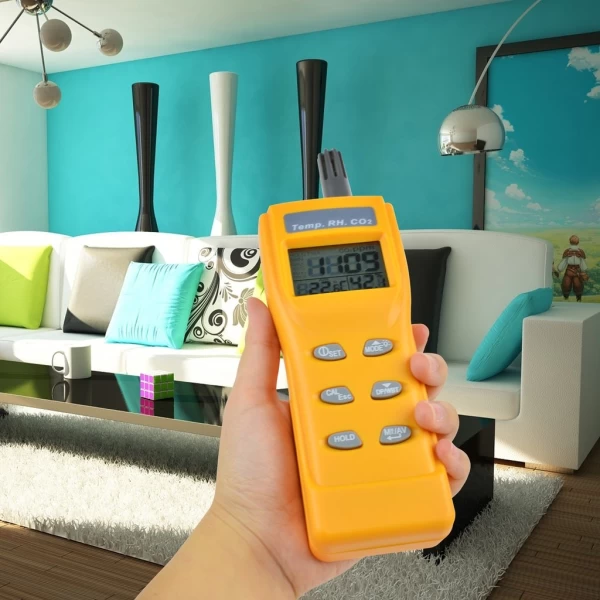 Digital Indoor CO2 & Air Quality Meter - Image 4