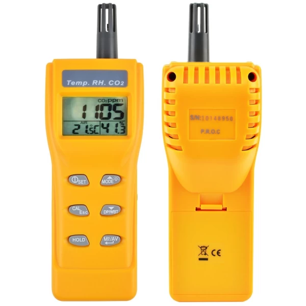 Digital Indoor CO2 & Air Quality Meter - Image 7