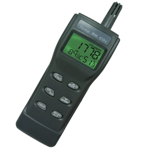 Professional Digital 3 in 1 CO2 & Air Tester Quality Monitor - Image 10