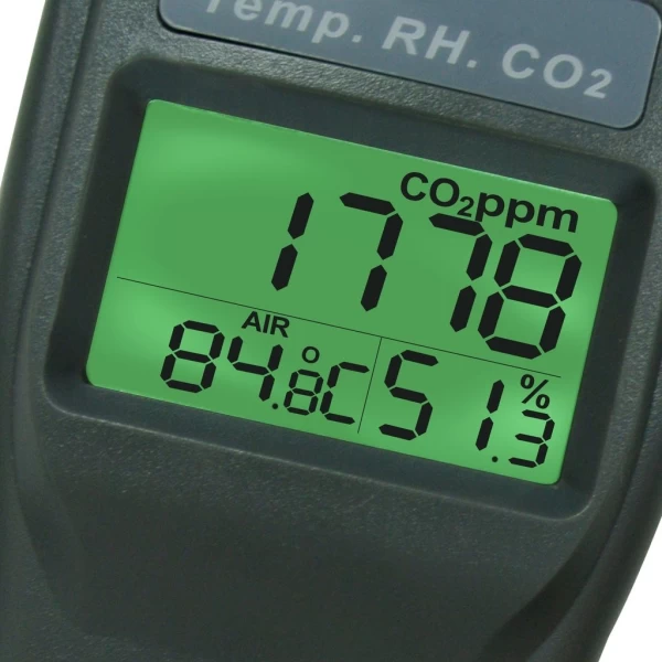 Professional Digital 3 in 1 CO2 & Air Tester Quality Monitor - Image 5