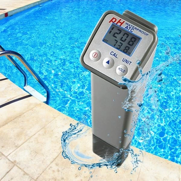Waterproof 2 in 1 pH & Temperature Meter, ATC & Digital Water Quality Tester - Image 3