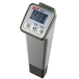Waterproof 2 in 1 pH & Temperature Meter, ATC & Digital Water Quality Tester