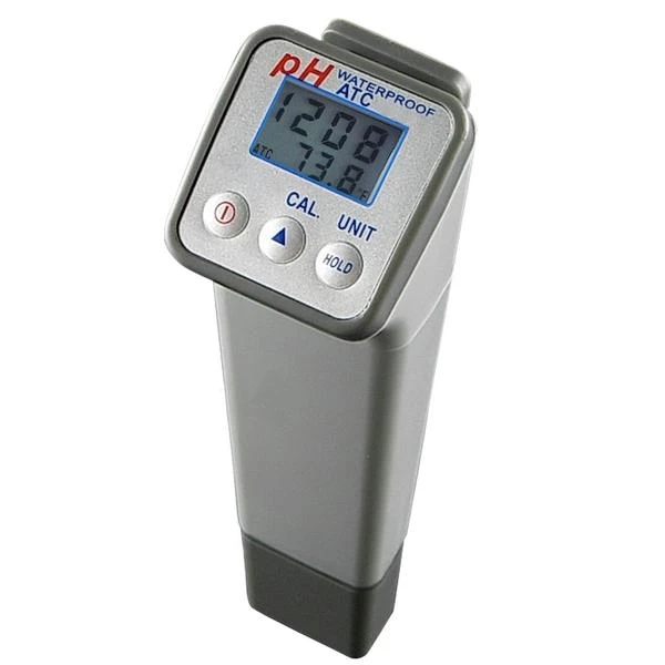 Waterproof 2 in 1 pH & Temperature Meter, ATC & Digital Water Quality Tester