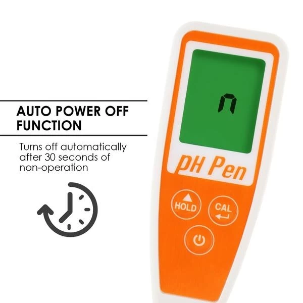 Long Glass Tube Pen Type pH Meter & Digital Water Quality Tester W/ Dual Display and Probe - Image 14
