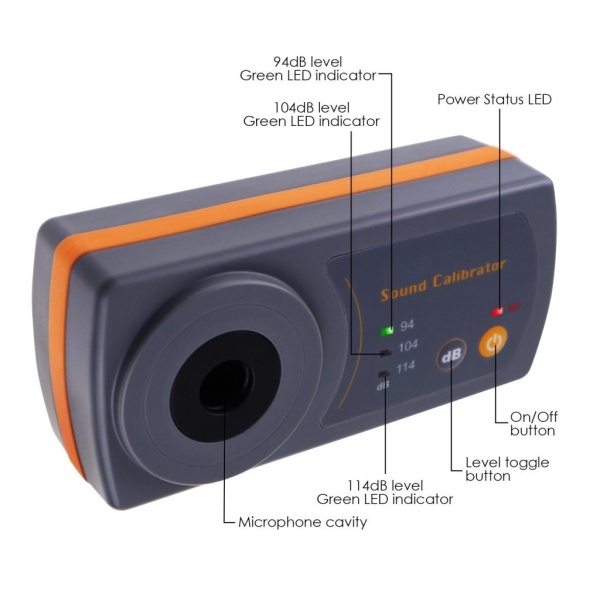 Portable Battery Operated Sound Level Calibrator - Image 8
