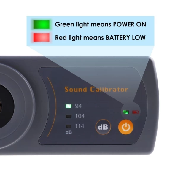Portable Battery Operated Sound Level Calibrator - Image 7