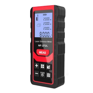 Handheld USB Rechargeable Handheld Digital Laser Distance Meter w/ 60 Meter Range & Electronic Level