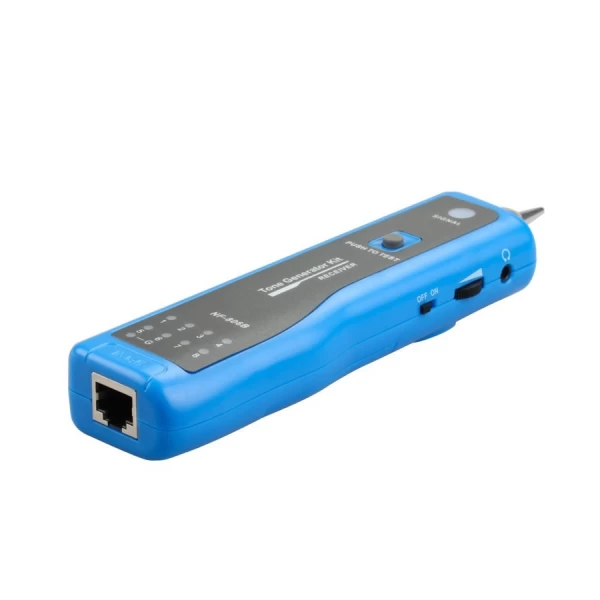 Handheld Cable Tester and Tone Generator Kit for RJ11 and RJ45 Cables - Image 2