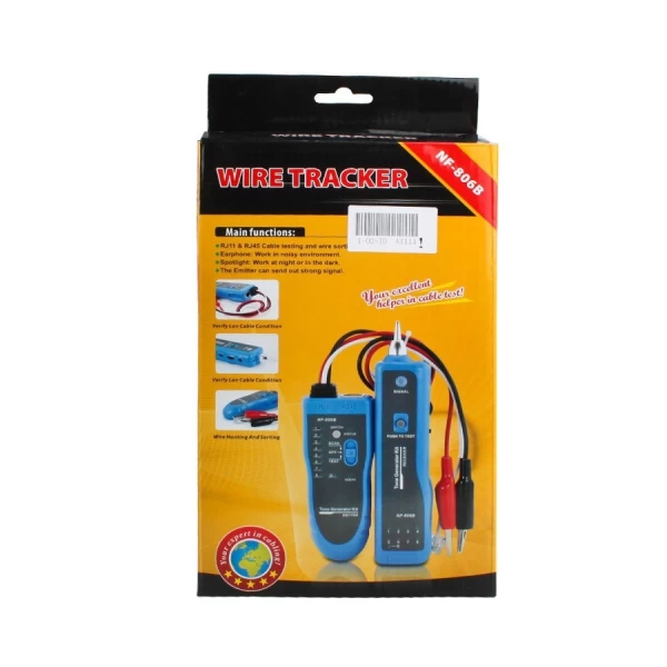 Handheld Cable Tester and Tone Generator Kit for RJ11 and RJ45 Cables - Image 5