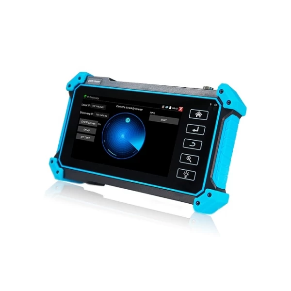 Portable Multi Functional 4K/HD All in One IP Camera Test Monitor w/ 5 inch IPS Touch Display