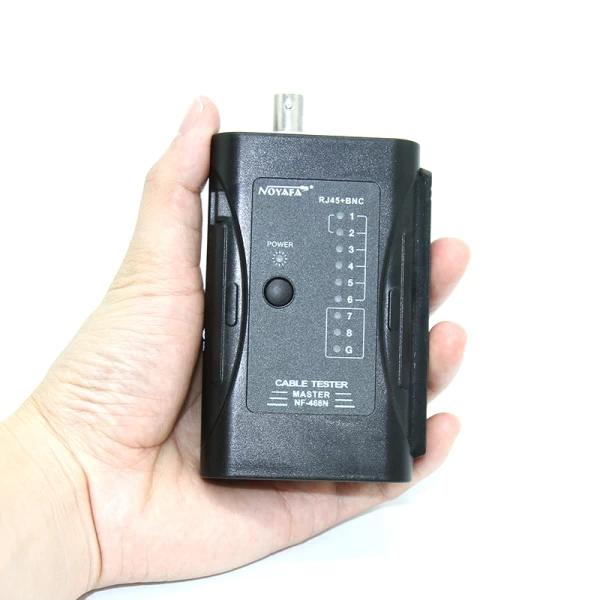 Handheld Coaxial BNC & RJ45 Wire Continuity Tester - Image 3