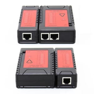 Telephone & LAN Cable Tester w/ LED Lighting
