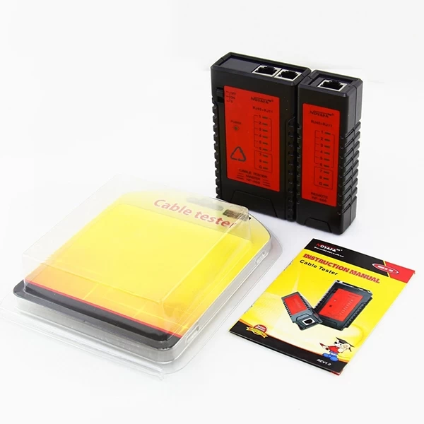 Telephone & LAN Cable Tester w/ LED Lighting - Image 4