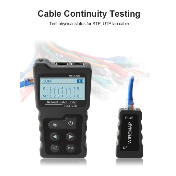 Cable Continuity Tester & Wire Tracker w/ POE Tester - Image 3