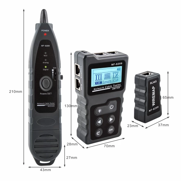Cable Continuity Tester & Wire Tracker w/ POE Tester - Image 8