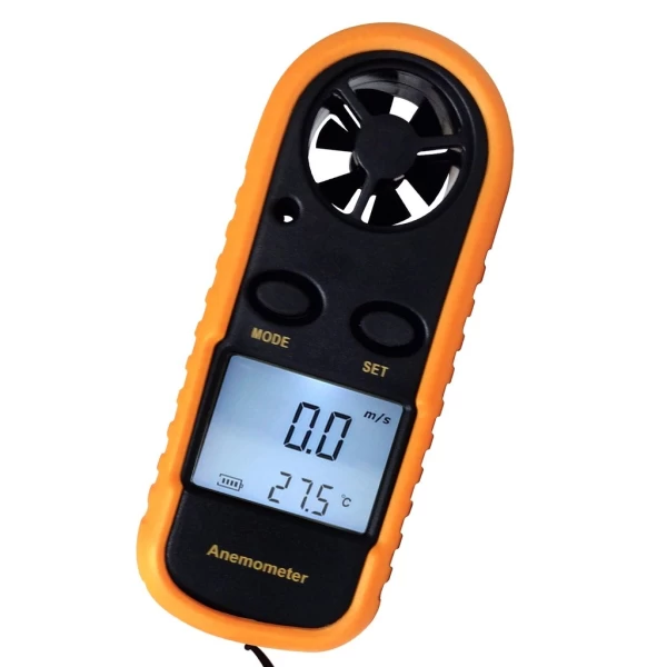 Digital Wind Speed Meter Anemometer Thermometer °F / °C Air Flow
