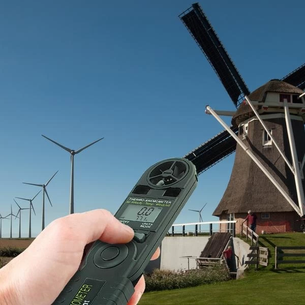 Pocket Anemometer - Temparture, Windchill, Air Velocity - Image 10