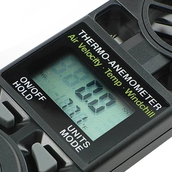 Pocket Anemometer - Temparture, Windchill, Air Velocity - Image 6