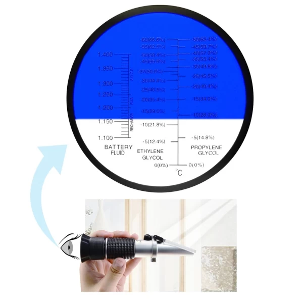 Refractometer For Car Battery Fluids, Antifreeze, Cleaning Fluids - Image 9