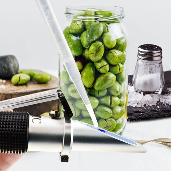 Refractometer For Traditional Salinity, Salt Water, Brine - Image 4