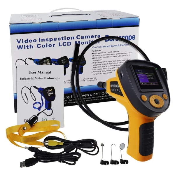 Industrial Optoelectronic Recordable Video Inspection Camera w/ 2.4" LCD - Image 4