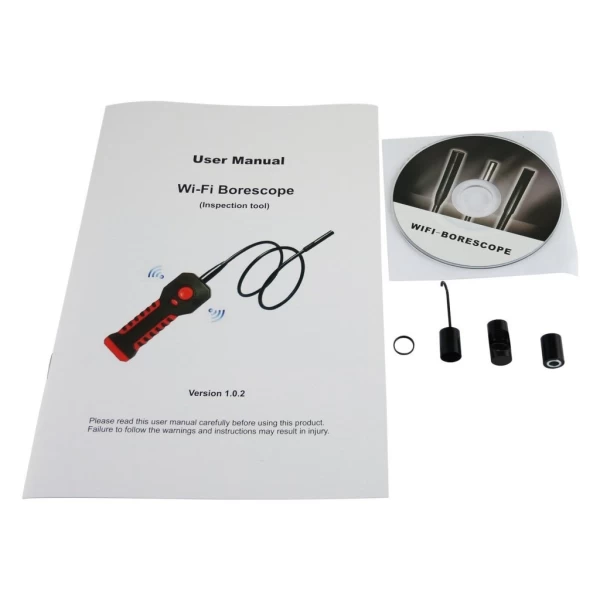 Handheld Inspection Endoscope w/ WIFI & Android/iOS Support - Image 7