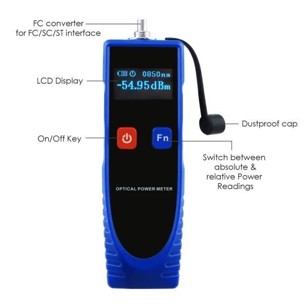Portable Digital Optical Fiber Power Meter - Image 3