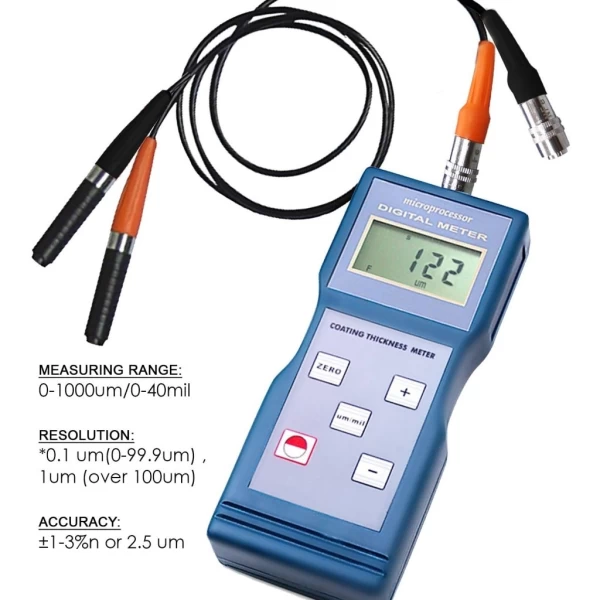 Digital Coating Thickness Meter w/ F & FN Probes - Image 9