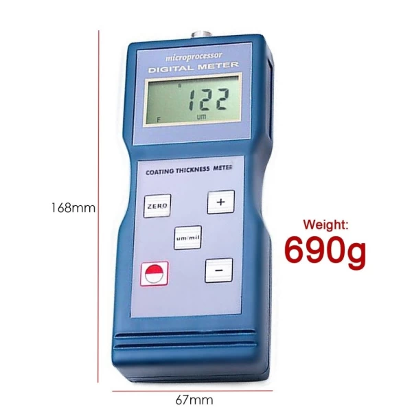 Digital Coating Thickness Meter w/ F & FN Probes - Image 6
