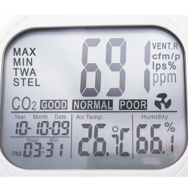 Desktop Indoor Air Quality Monitor & CO2 Meter - Image 5