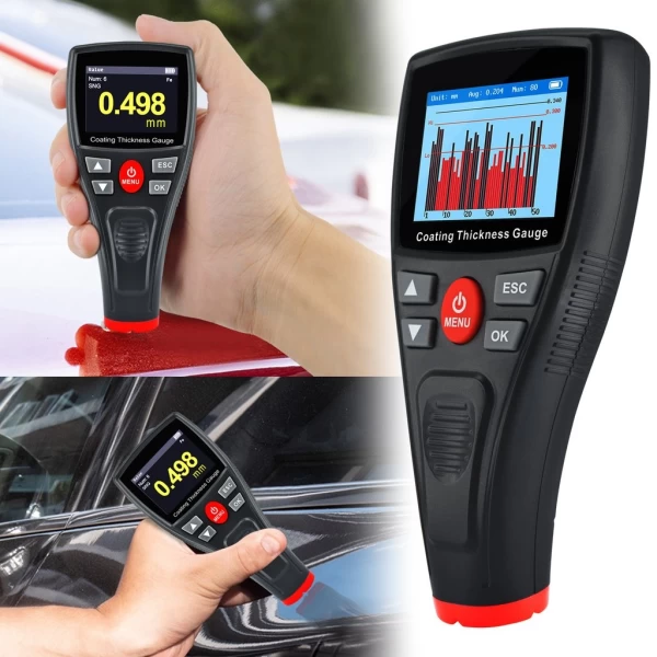 Portable Coating Thickness Guage w/ HD display - Image 5