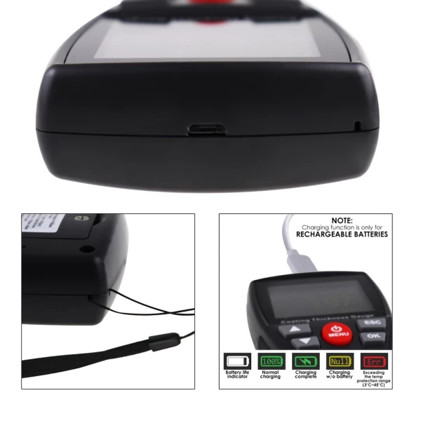 Portable Coating Thickness Guage w/ HD display - Image 6