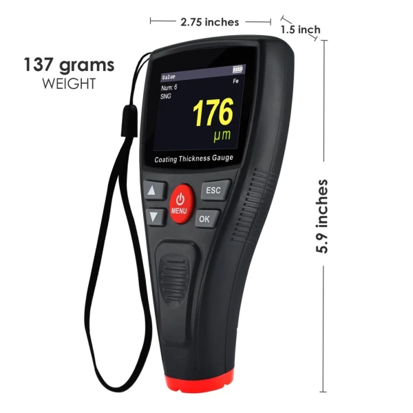 Portable Coating Thickness Guage w/ HD display - Image 2