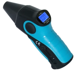 Digital 2 in 1 Car Tire Pressure Tester & Tire Veins Depth Gauge