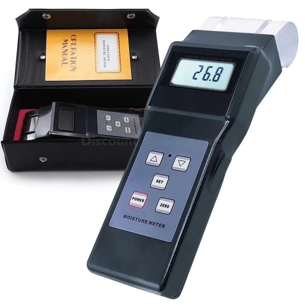 Digital Non Invasive Inductive Moisture Meter Wide Range 0~80% - Image 2