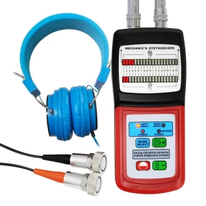 Digital Mechanic Engine Stethoscope with Headphone 10~10K Hz