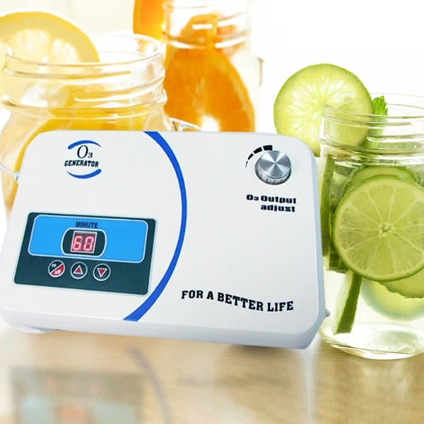 O3 Generator w/ Built In Air Pump & Timer, Ozone Output 500mg/hr - Image 3