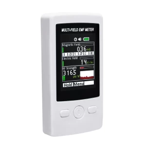 Handheld Multi-Field EMF/ELF/RF Field Tester & Gauss Meter w/ Warning Buzzer