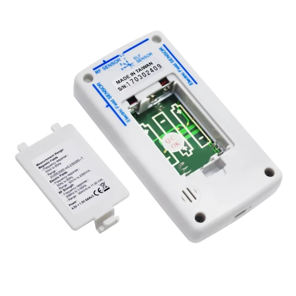 Handheld Multi-Field EMF/ELF/RF Field Tester & Gauss Meter w/ Warning Buzzer - Image 2