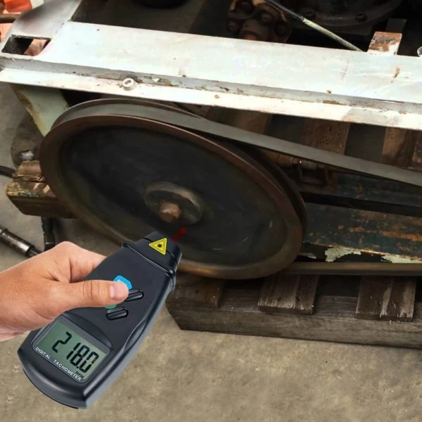 Digital Laser Non Contact Photo Tachometer RPM Measurer - Image 9