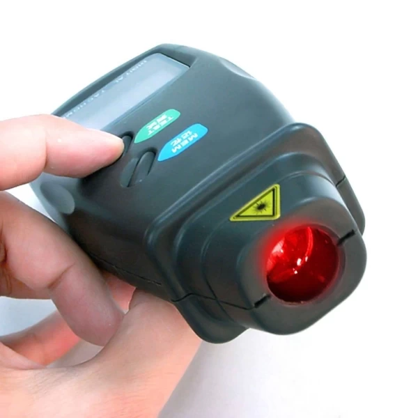 Digital Laser Non Contact Photo Tachometer RPM Measurer - Image 5